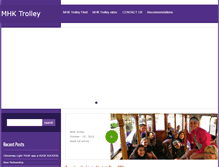 Tablet Screenshot of mhktrolley.com